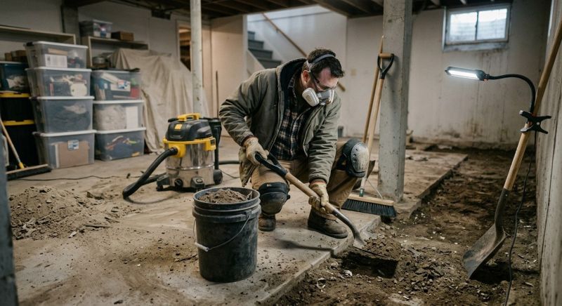 Basement Vacuuming in Conroe, TX