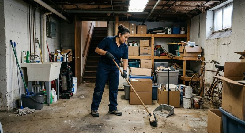 Basement Vacuuming in Renton, WA