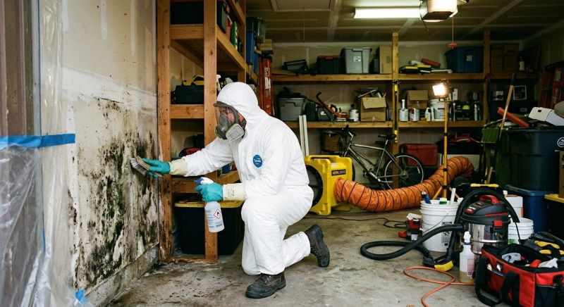 Garage Mold Remediation in Dallas, TX