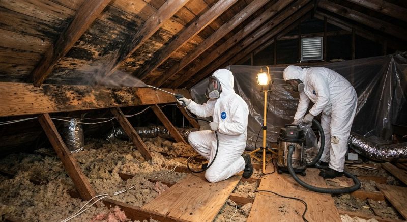 Attic Mold Remediation in Jupiter, FL