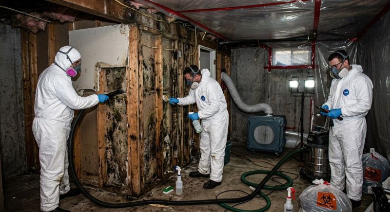 Basement Mold Remediation in Frisco, TX