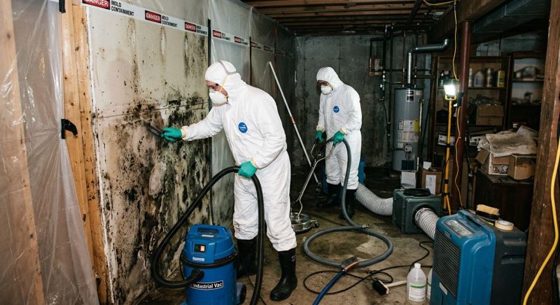 Basement Mold Removal in Bergen County, NJ