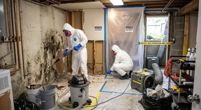Basement Mold Removal in Fort Worth, TX