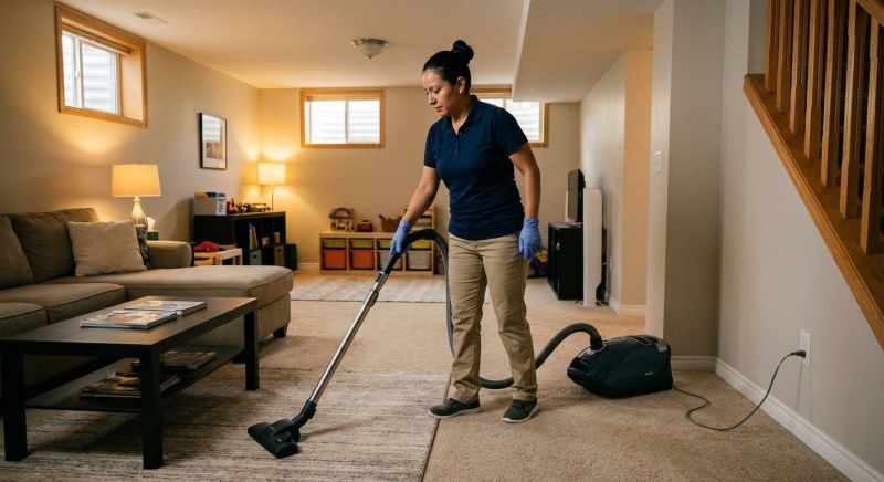 Basement Vacuuming in Bellevue, WA