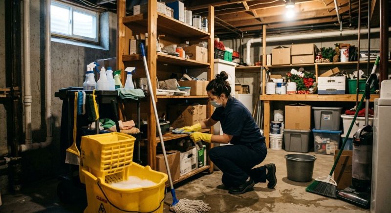Basement Vacuuming in Redmond, WA