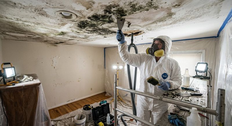 Ceiling Mold Removal in West Palm Beach, FL