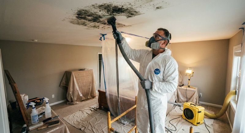 Ceiling Mold Removal in Frisco, TX