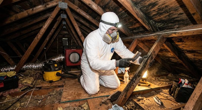 Ceiling Mold Removal in Fort Worth, TX