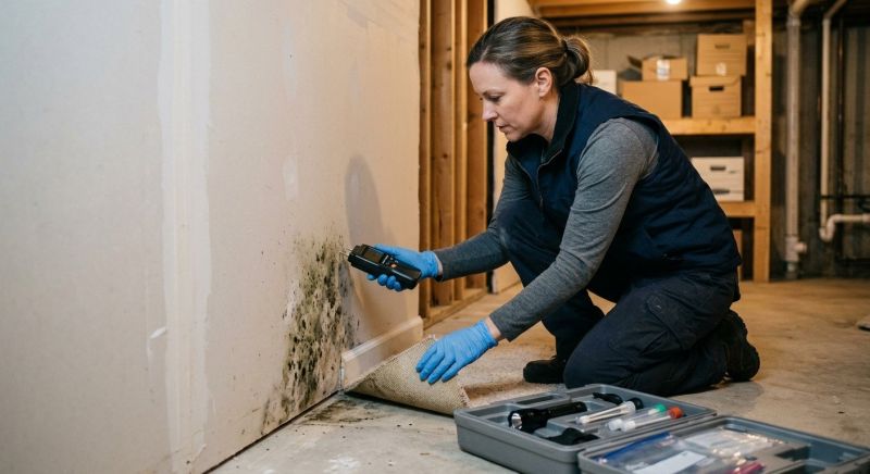 Mold Detection in Rockwall, TX